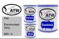 Preview: Fiat, Electroclash Grey, 695 / A: 1L Lackdose + 1L Klarlack + 500ml Härter - Set, von ATW Autoteile West.